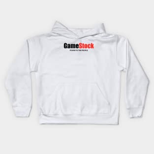 Game Stock power to the people Kids Hoodie